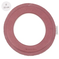 Grosser super weicher Wurfring LOOP Frisbee altrosa