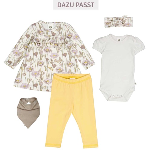 Stufenkleid langarm Blümchen