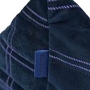 Vorschaubild Samt Sitzsack für Kinder dunkelblau-lila - 119 x 52 x 70 cm