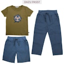 Vorschaubild Hai Shirt kurzarm gestickt