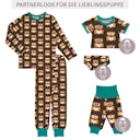 Vorschaubild Puppenkleidung Unterhose Eulen