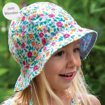 Baby Wende- Fischerhut Blumen