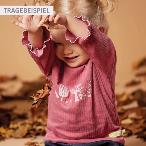 Rippshirt langarm