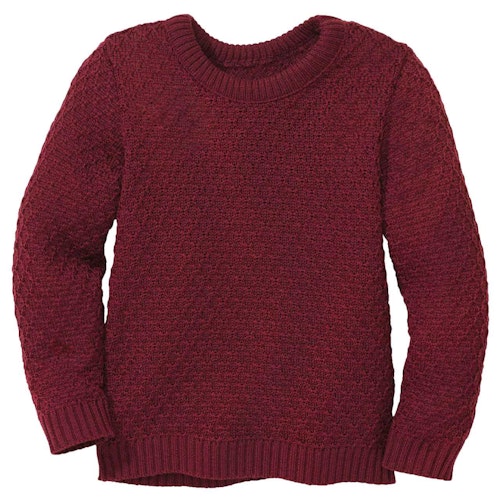 Pullover Zick-Zack Strickmuster