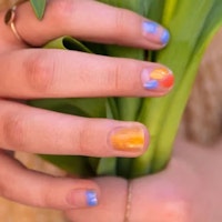 Kinder Nagellack 3er Set Koralle, Lavendelblau, Gold