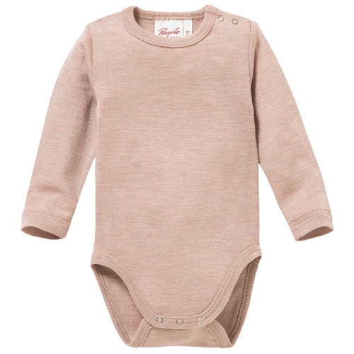 Wolle Seide Body langarm