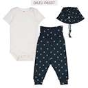 Vorschaubild Leichte Krabbelhose Kniepatches Wale