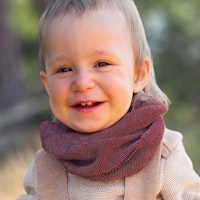 Cassis Strick Woll Schlauchschal anliegend ab 1-10 Jahre