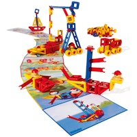 Konstruktions-Set I mit 192 Steinen im Baumwollbeutel