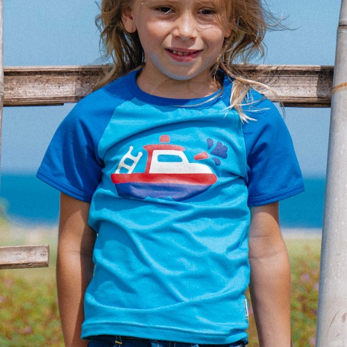 Weiches Raglan T-Shirt Faultier