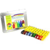 Ölkreide Maya Pastell – 10 Ölkreidestifte 8,5 cm