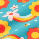 Vorschaubild Leggings Doppelpack Blumen uni
