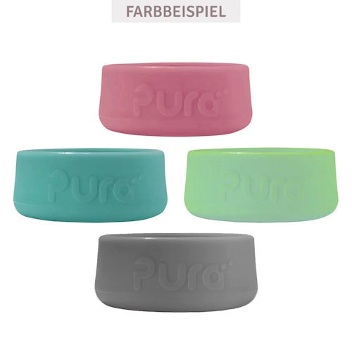 Schutzkappe Flaschenboden bis 325 ml Pura grau 1 Stück