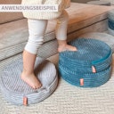 Vorschaubild Funzy Button Spielkissen Lagune Blau