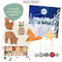 Vorschaubild Spieltuch Bio-Baumwolle Weihnachtsnacht 100 x 100 cm