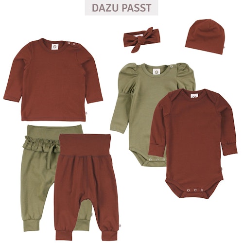 Dehnbares Basic Langarmshirt