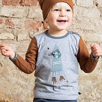 Langarmshirt Fred's World dehnbar Motiv
