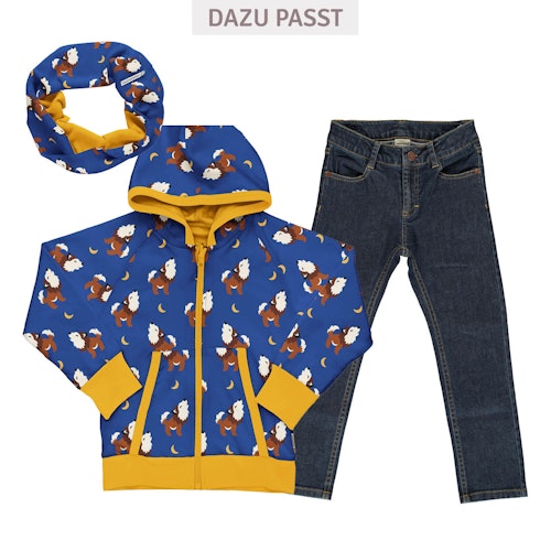 Kapuzenjacke zum Wenden 