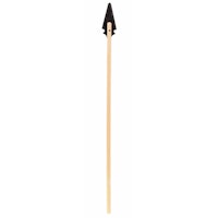 Holzlanze natur Länge 107 cm