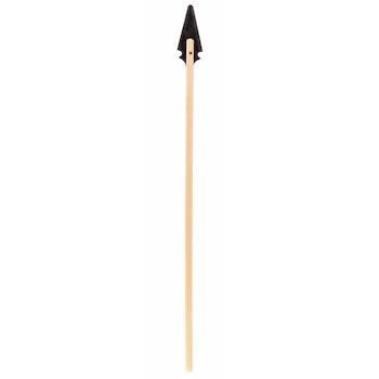 Holzlanze natur Länge 107 cm