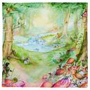 Vorschaubild Spieltuch Bio-Baumwolle Magischer Wald 100 x 100 cm