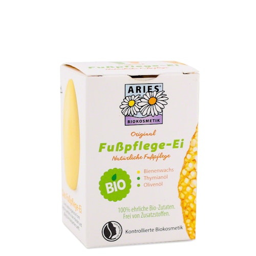 Stapeler Fußpflege-Ei - Bio Fußcreme 50g