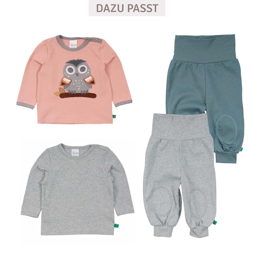 Süßes Langarmshirt Eule