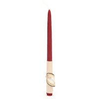 2x Maya Licht –Palmölfreie Kerze 27cm beerenrot