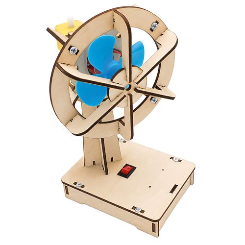 miniMINT BreezeBuddy - Technik Holzbausatz ab 8 Jahren