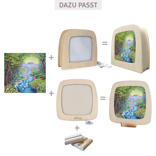 Folie Kapitein Kalk – Wilde Schwäne