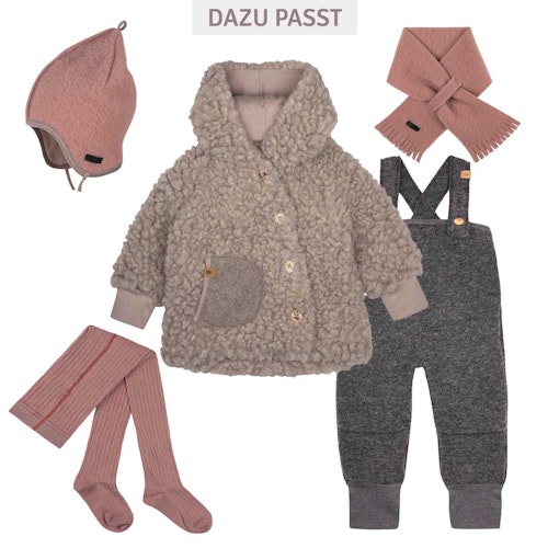 Fleece Mütze doppellagig