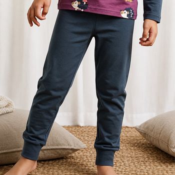 Schlafanzug Hose dunkelblau