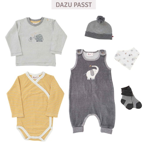 Langarmshirt Elefanten Familie