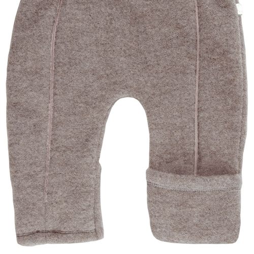 Overall iobio Fleece lang Merinowolle Uni