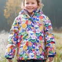 Vorschaubild Schneejacke Retro-Motive gefüttert