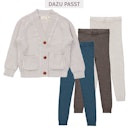 Vorschaubild Jacke Sense Organics Strick langarm Motiv