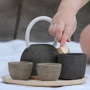 Vorschaubild Kinder Teeservice 6-tlg Set aus Holz