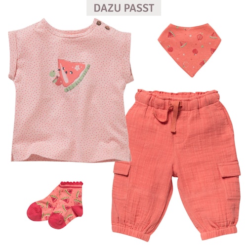 Leichte Babysöckchen Sommerfrüchte