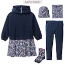Vorschaubild Kapuzen Sweatkleid
