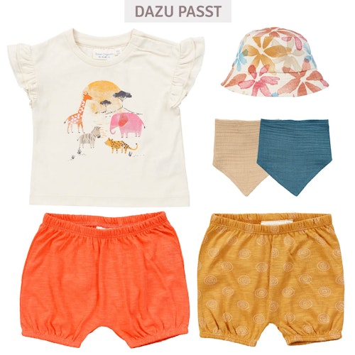 T-Shirt Safari-Motive & Schmetterlingsärmel