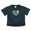 Vorschaubild Süßes T-Shirt Knotendetail Herz
