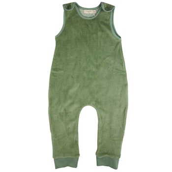 Warmer Baby Strampler Velour basil