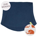 Vorschaubild Wende Schlauchschal Fleece marine