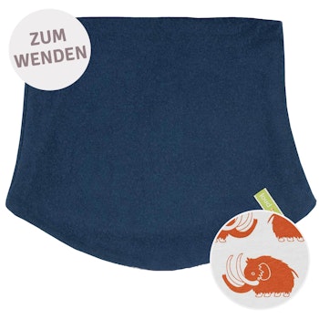 Wende Schlauchschal Fleece marine