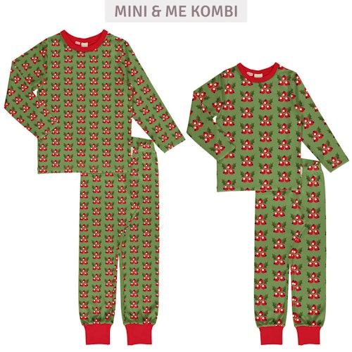 Schlafanzug Weihnachtself langarm