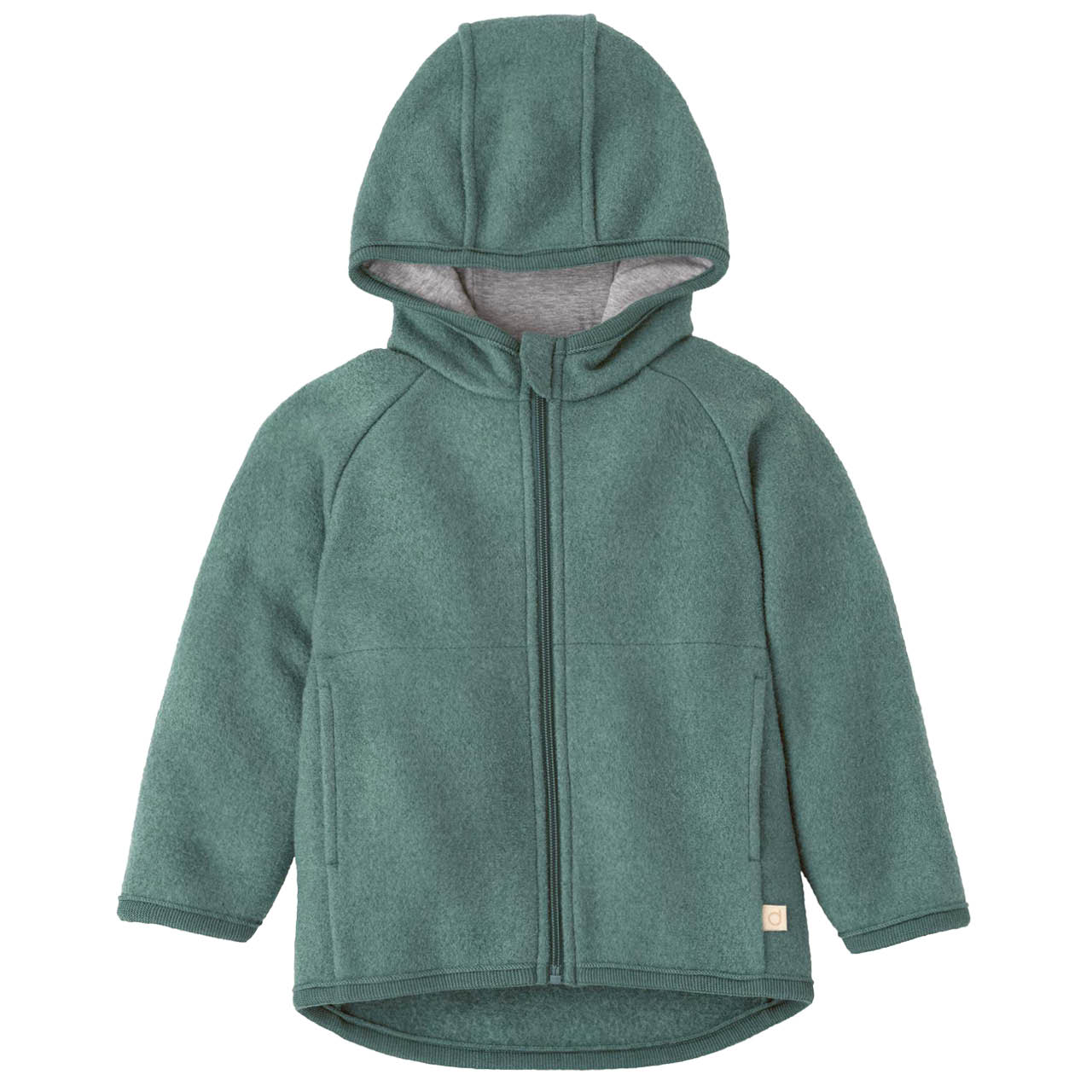 Walkjacke mit Reissverschluss