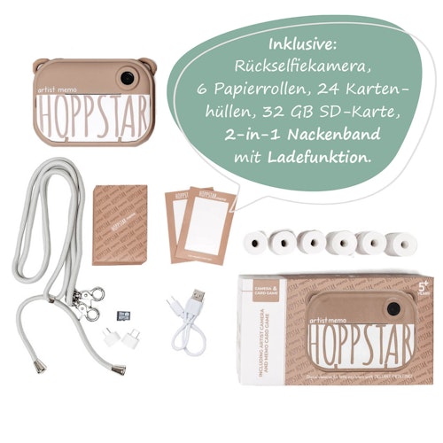 Artist Kamera ab 5 Jahre inkl. Bastelset für Memo-Spiel