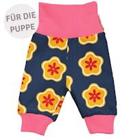 Puppenkleidung Hose Blumen