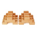 Vorschaubild 8 Treppenklötze natur Teile lose