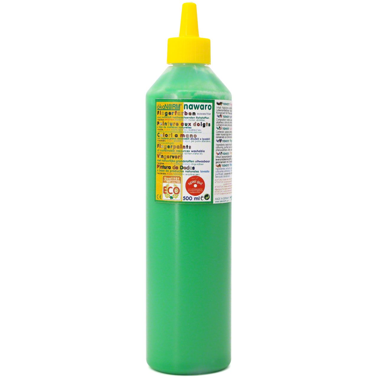 Fingerfarben 500 ml Schul- und Theaterfarbe grün